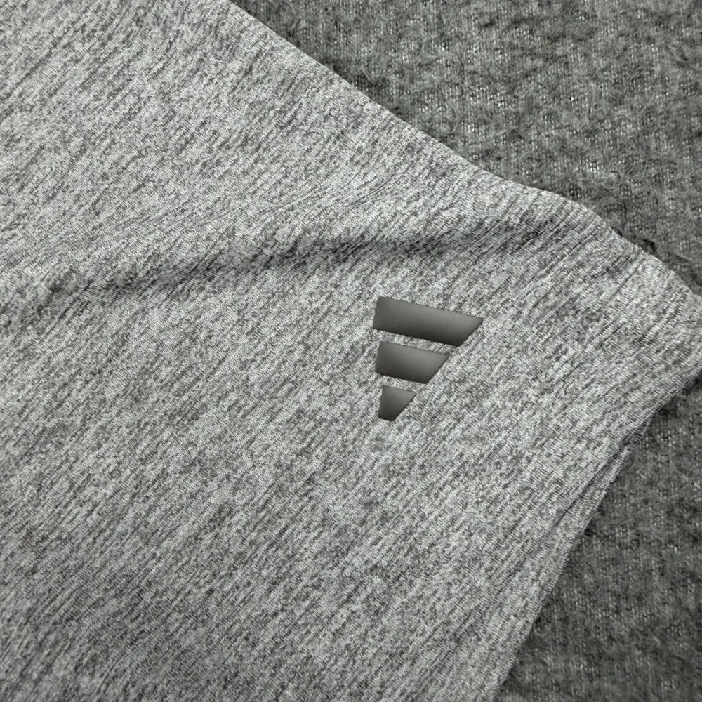 Adidas Polo Shirt Men's 2XL Gray Short Sleeve Golf Athletic IU4419